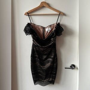 StyleStalker Alexander Black Mini Dress